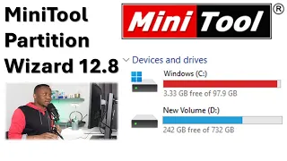 How to increase C drive or resize non-adjacent or adjacent drive with MiniTool