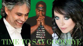 Andrea Bocelli and Sarah Brightman Reaction -    Time to Say Goodbye