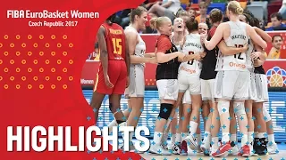 Belgium v Montenegro - Highlights - FIBA EuroBasket Women 2017