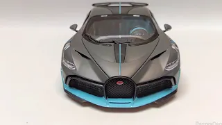 Bugatti Divo Diecast Model Car 1/18 Scale by Bburago