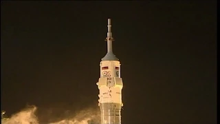 ISS - Expedition 42 - Soyuz Launch - HD