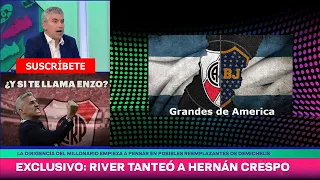 Bombazo de Último Momento, un dirigente de River llamó a Hernan Crespo