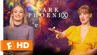 Sophie Turner & Jessica Chastain Want to Team with "Brother Hammer" | 'Dark Phoenix' Interview