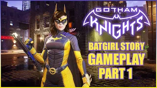 Gotham Knights BATGIRL Story Gameplay Part 1 (Playstation 5)