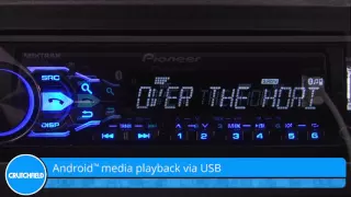 Pioneer MVH-X380BT Display and Controls Demo | Crutchfield Video