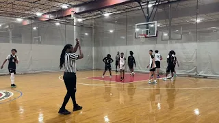 Patrick’s AAU Basketball 🏀 Olney Elite 2027 White VS  MetroBall DC  05/04/2024