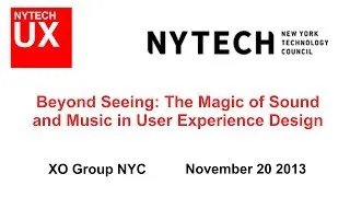 Beyond Seeing: The Magic of Sound and Music in User Experience Design