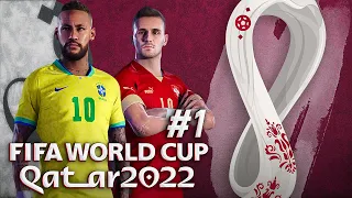 FIFA WORLD CUP 2022 / БРАЗИЛИЯ — НАЧАЛО / PES 2021 #1
