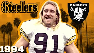 The Blitzburgh Steelers DOMINATE & Hold the Raiders to ONLY 3 Points  | 1994