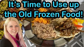 Cooking from the Freezer | Meals to Clean Out My Freezer | Cheap Dinner Ideas