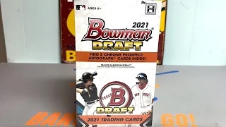 2021 Bowman Draft Super Jumbo Hobby Box - INSANE PURPLE AUTO /299 + HUGE PARALLELS!!!!!