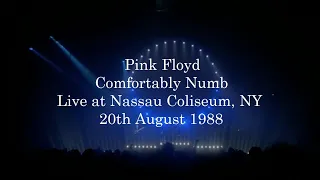 Pink Floyd - Comfortably Numb - Live at Nassau Coliseum, NY, 20 August 1988