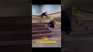 Pega essa bomba do Yoshi Tanenbaum no the Berrics #skateboarding #skateboard #skate #viral #shorts