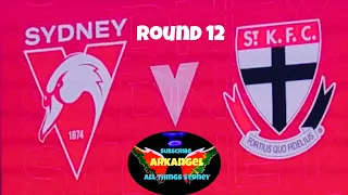 Sydney Swans v St Kilda AFL Highlights Round 12