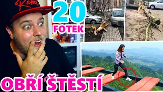 20 FOTEK LIDÍ CO MĚLI OBŘÍ ŠTĚSTÍ