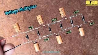 Voltage Multiplier Circuit using Capacitor and Diode