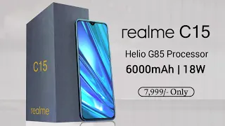 Realme C15 - | 6000mAh Battery | Helio G85 Soc!, 18W Fast Charger | Price & Launch Date?