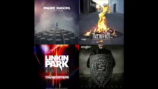 My New Radioactive Lines (mashup) - Imagine Dragons + Fall Out Boy + Linkin Park + Skillet