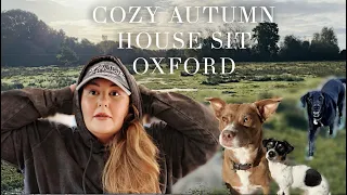 Cozy Autumn House Sitting Vlog in Oxford | Shelly Coco