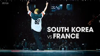 South Korea vs France [popping finals - stance angle] // KOD 2016
