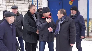 Глава РМЭ А.Евстифеев в Волжске с рабочим визитом.