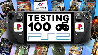 Test 100 PS2 games in STEAM DECK (PlayStation 2)