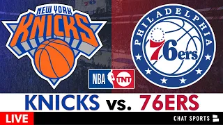 Knicks vs. 76ers Live Streaming Scoreboard, Play-By-Play, Highlights & Stats | NBA Playoffs Game 3