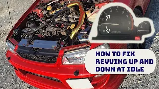 How To Fix Subaru Impreza Idle Revving Up and Down