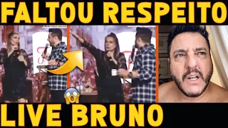 Flavia Viana ACUSA Bruno de FALTAR COM RESPEITO durante LIVE Villa Mix