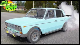 BURNOUT In OLD CAR! READY For DRAG! - My Summer Car