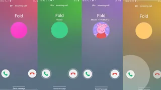 Incoming Call Colour Samsung Galaxy s9 Peppa Pig Android 10