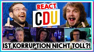 WIE VIEL UNFÄHIGKEIT WOLLT IHR? JA! Die ZERSTÖRUNG der CDU - Korruption Spezial Edition [React]