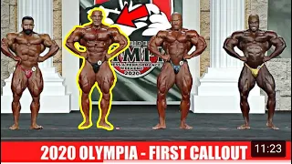 2020 Mr Olympia First Call Out