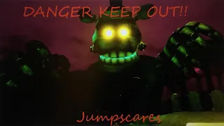 FNAF VR: Help Wanted The Curse Of Dreadbear Danger! Keep Out! All Jumpscares (Oculus Rift S)