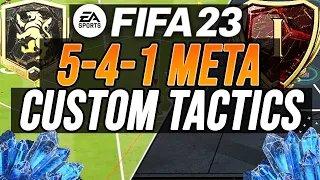 Game breaking Meta 5-4-1 Tactics - Shhh, you didnt hear it from me - FIFA 23