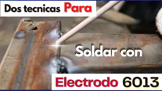 DOS PEQUEÑOS TRUCOS PARA SOLDAR CALIBRES DELGADOS, CON ELECTRODO REVESTIDO 6013  (MMA)