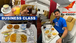 Delhi to Bangalore Air India Business Class - life ki Sabse costly Flight