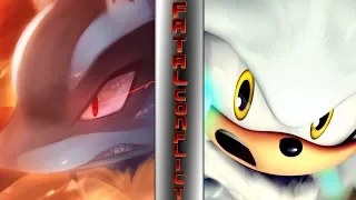 LUCARIO vs SILVER THE HEDGEHOG! (Pokémon vs Sonic The Hedgehog) | ⚠️ FATAL CONFLICT ⚠️