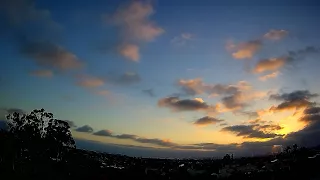 24 hours in 60 seconds, 26 April 2018, Timelapse San Diego