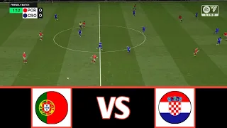 PORTUGAL VS CROATIA | FRIENDLY MATCH 2024 | FOOTBALL LIFE 2024