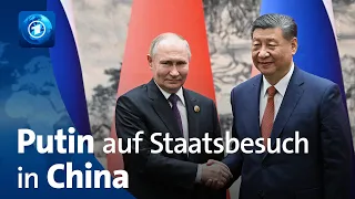 Russlands Präsident Putin beginnt Staatsbesuch in China