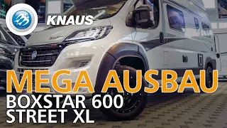 Knaus BoxStar 600 Street XL | Der Kastenwagen für 4 Personen mit Vollausstattung | Wohnmobil Zubehör