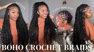 Quick and easy Human hair crochet braids DIY at home  ft ygwigs