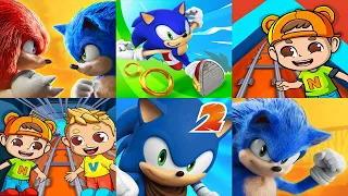 Sonic Dash vs Sonic Forces vs Sonic Dash 2 Sonic Boom vs Vlad & Niki Run Movie Super Sonic Gameplay
