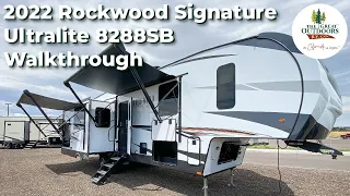 HIGH QUALITY FIFTH WHEEL: 2022 Rockwood Signature Ultra Lite 8288SB (Best Fifth Wheel 2022 Best RV)