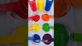 Mixing Colors with Paint for Kids