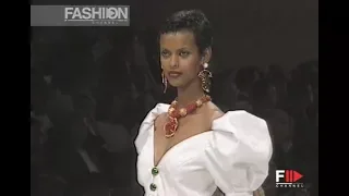 YVES SAINT LAURENT Spring Summer 1994 Paris - Fashion Channel
