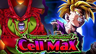 EZA LR AGL SSJ2 GOHAN VS. CELL MAX SUPER BOSS BATTLE! (DBZ: Dokkan Battle)