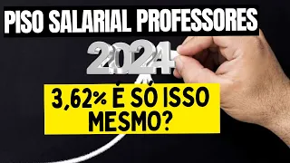 💰PISO MAGISTÉRIO 2024| Valor definido🤑! É SÓ ISSO MESMO🤔?