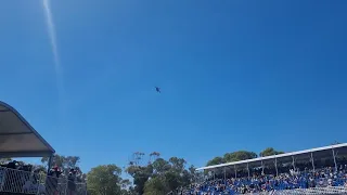 Adelaide 500 Supercar Race F/A18F Super Hornet flyover - 03/12/2022